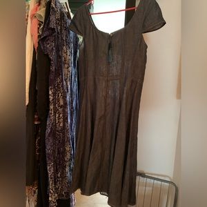 Talbots Dress Linen size 12